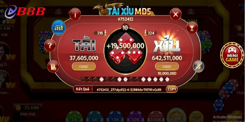 Một chiến lược hiệu quả khi chơi tài xỉu loại md5 là theo dõi các kết quả trước đó